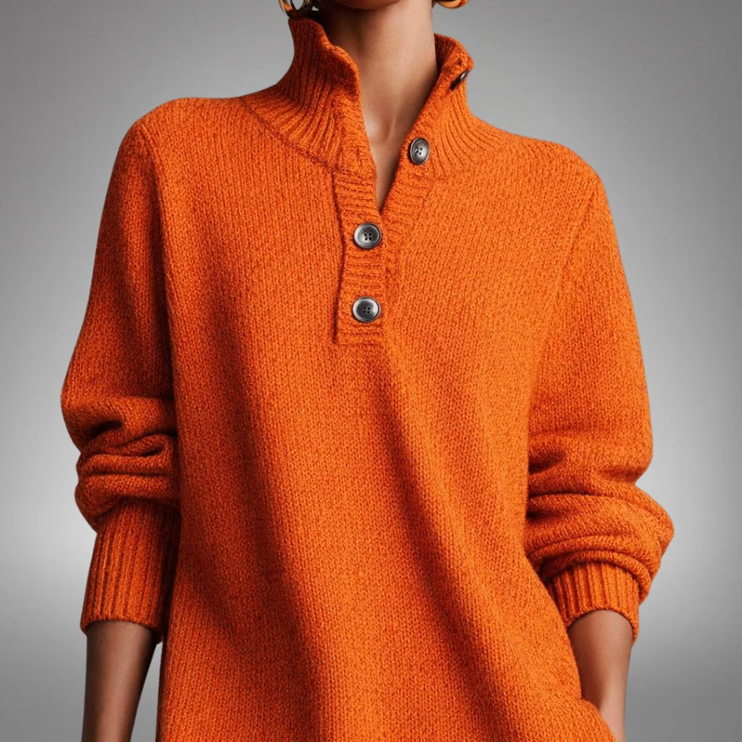 Caroline | Sophisticated Pumpkin Dress