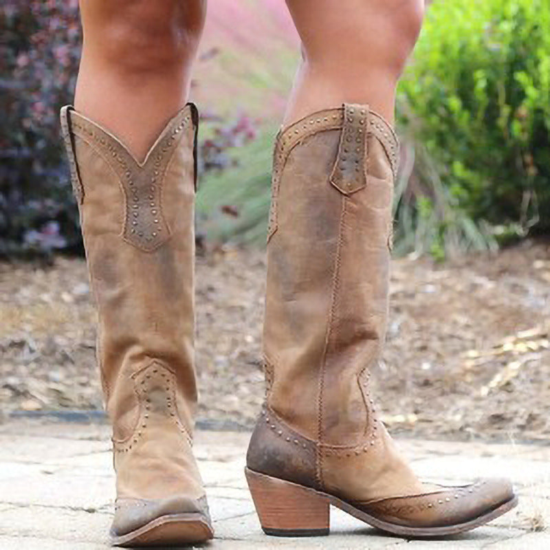 Evelyn | Minimalist Modern Leather Boots