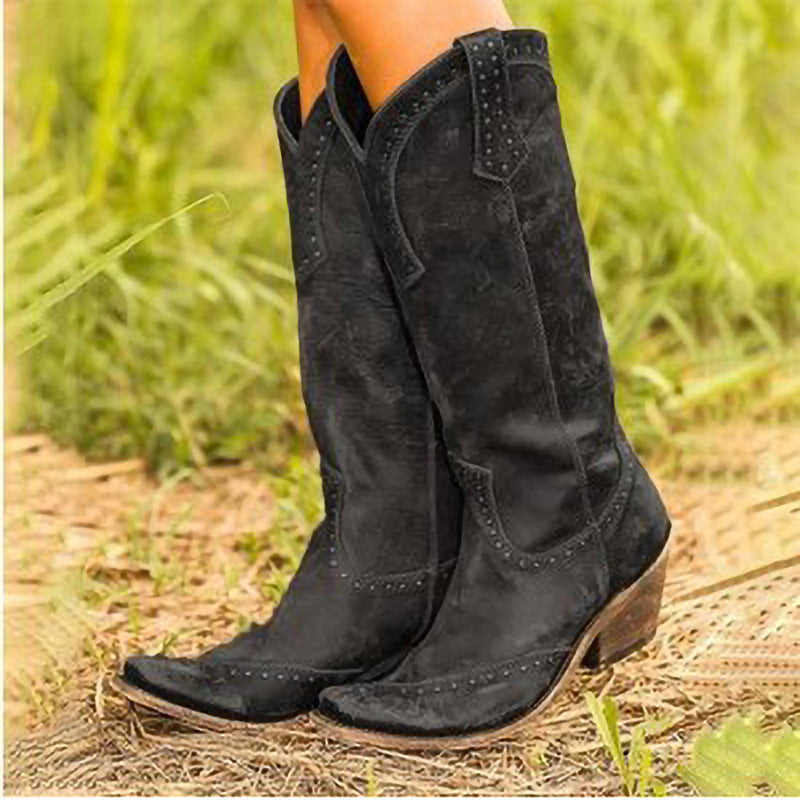 Evelyn | Minimalist Modern Leather Boots