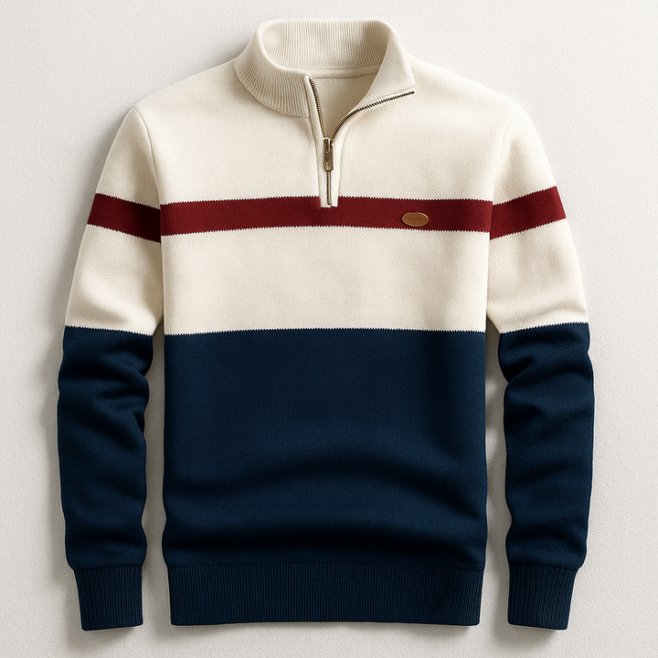 Oscar – Heritage Cotton Quarter-Zip Pullover
