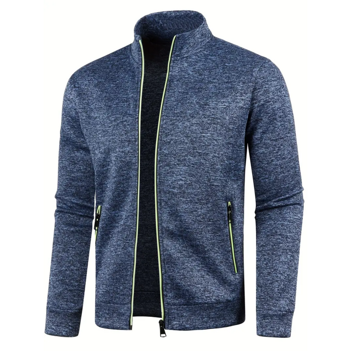 Clint – Classic Zip-Up Knit Jacket