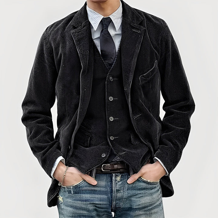 Carlo - Vintage Jacket and Vest Set