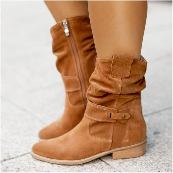 Daisy | Elegant Suede Knee Boots