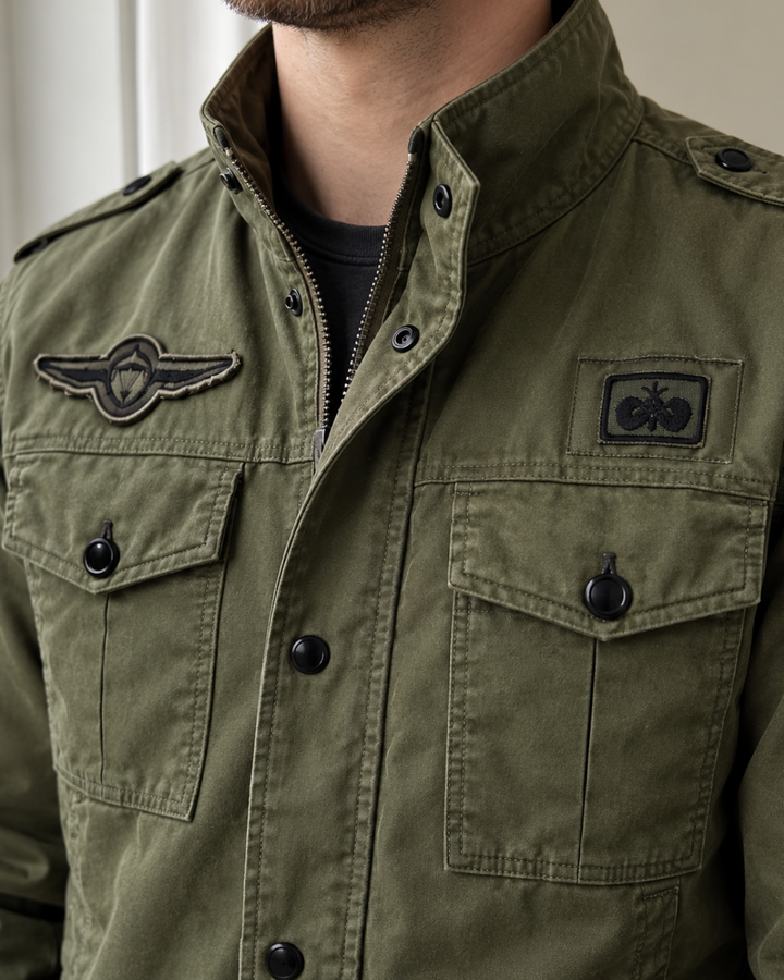 Nicholas | Structured Military Jacket