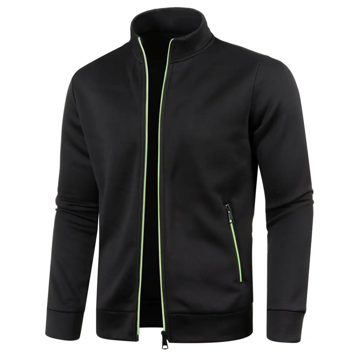 Clint – Classic Zip-Up Knit Jacket
