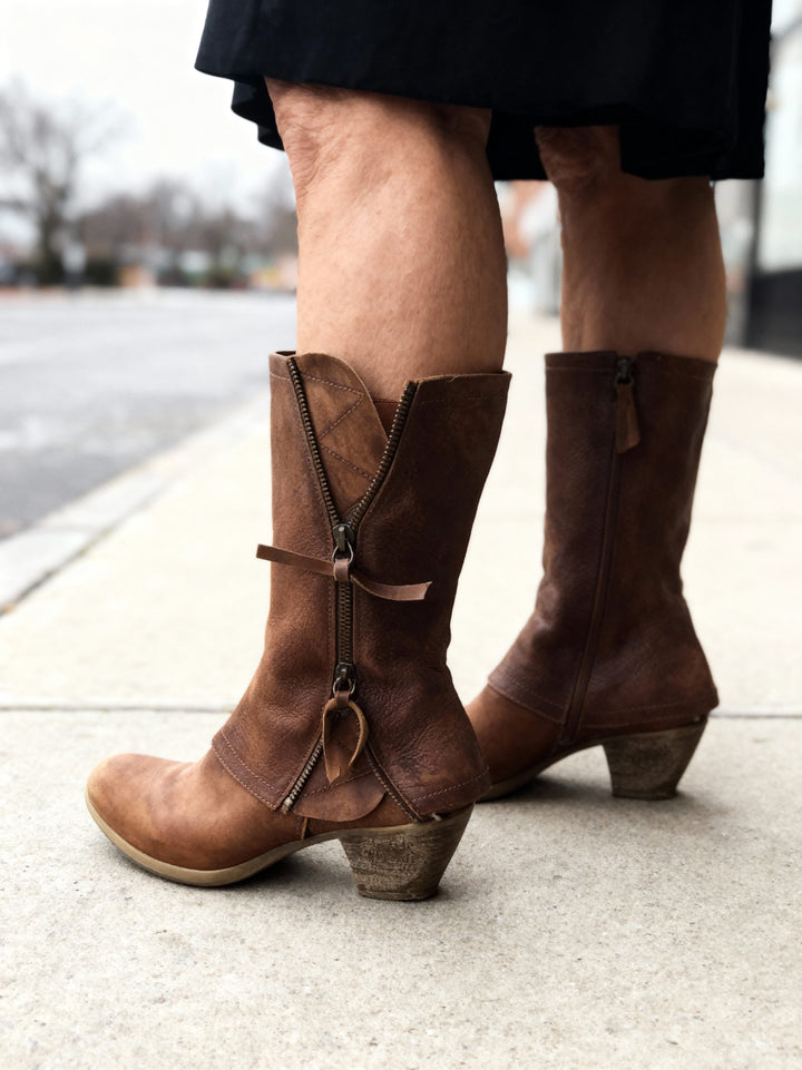 Lily | Classic Waterproof Leather Boots