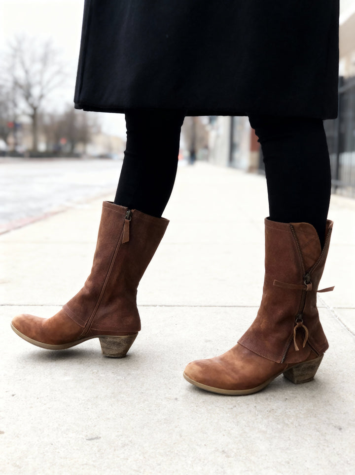 Lily | Classic Waterproof Leather Boots