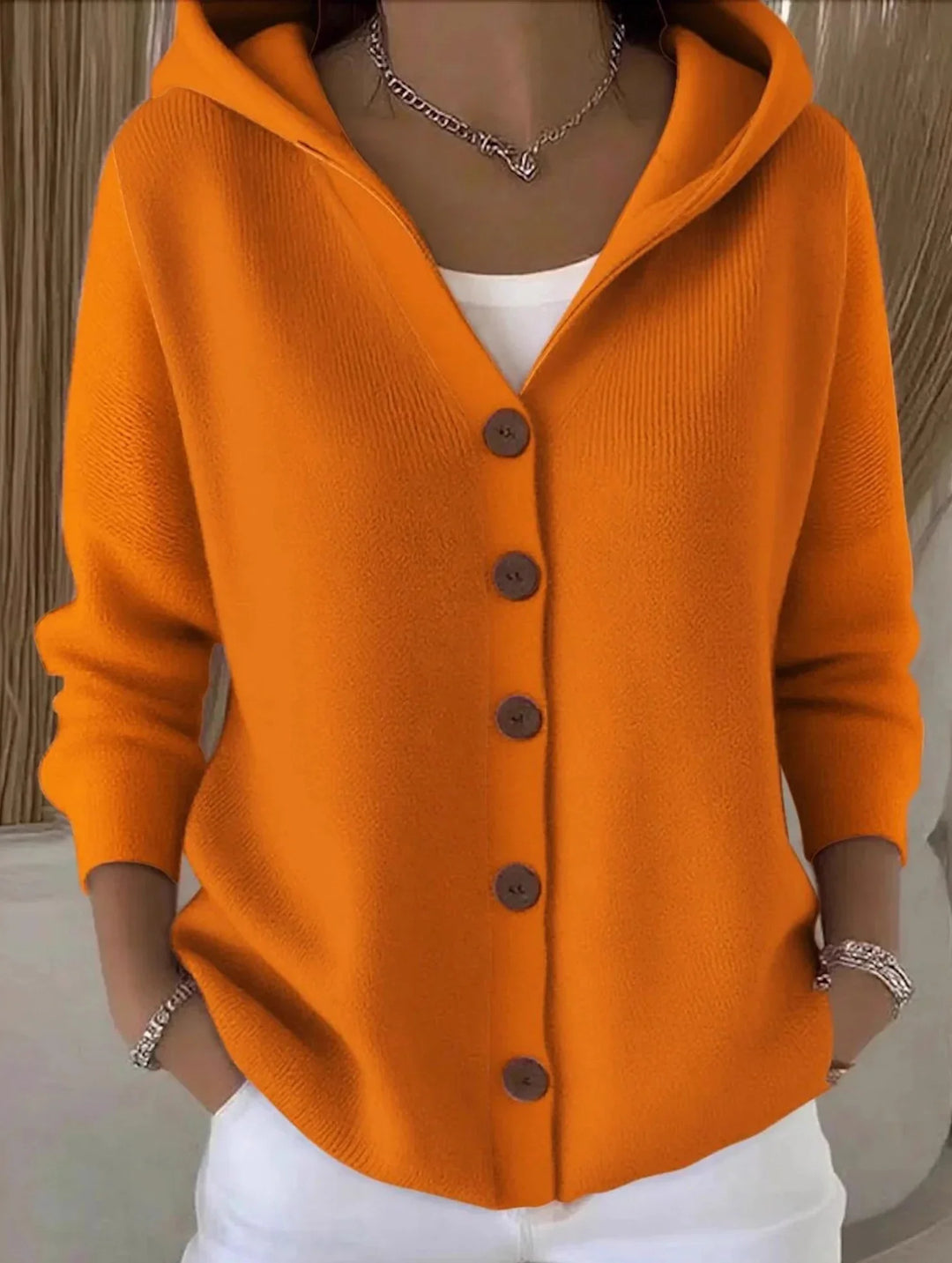 Vanessa | Cozy Hooded Cardigan
