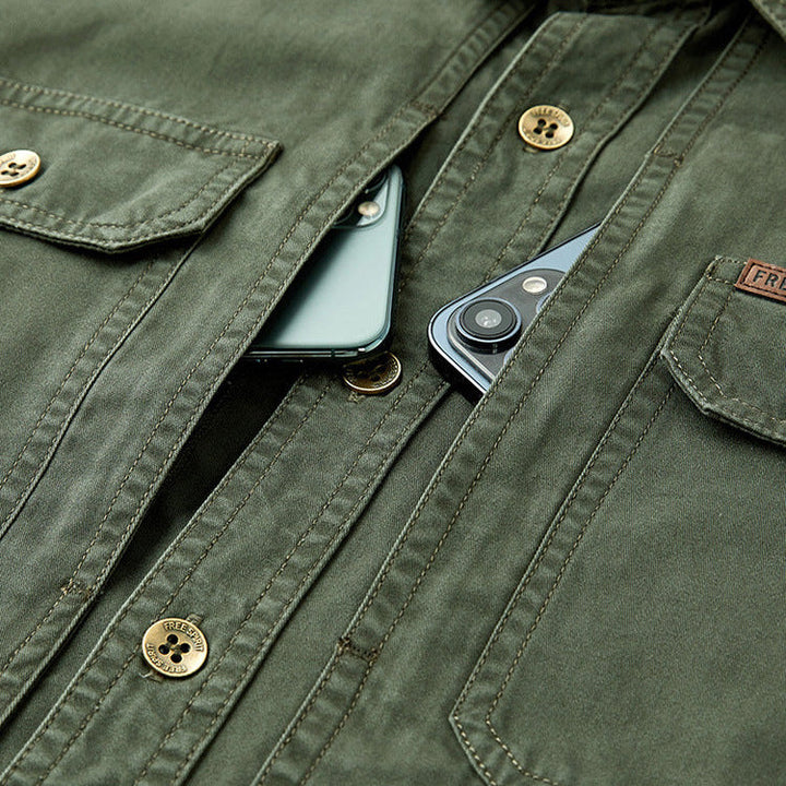 Albert - Double-Pocket Utility Overshirt
