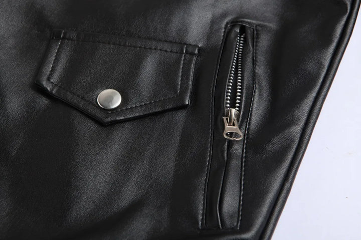 Andrei – Timeless Leather Bomber Jacket