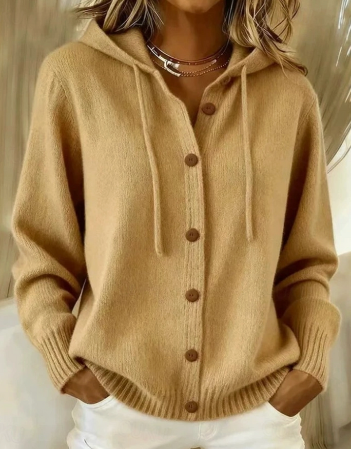 Vanessa | Cozy Hooded Cardigan