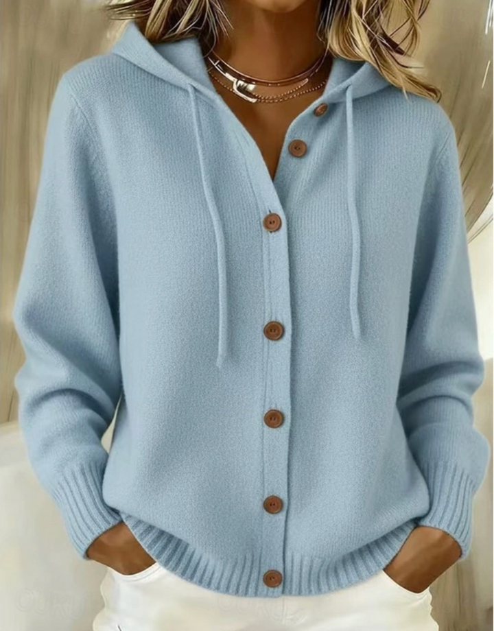 Vanessa | Cozy Hooded Cardigan