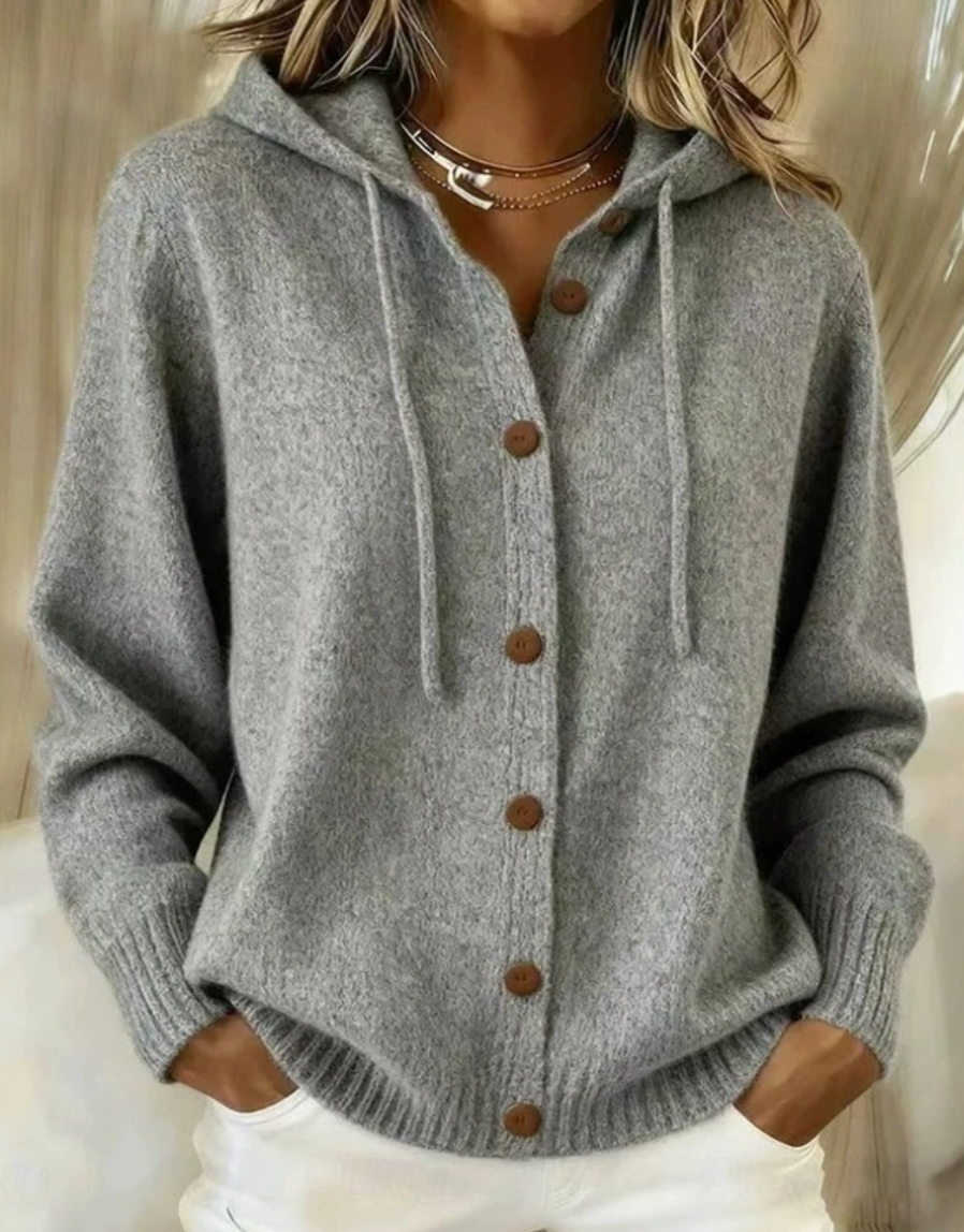 Vanessa | Cozy Hooded Cardigan