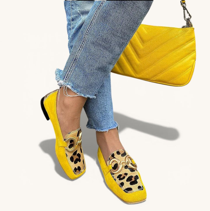 Assunta™ | Animal Print Loafers