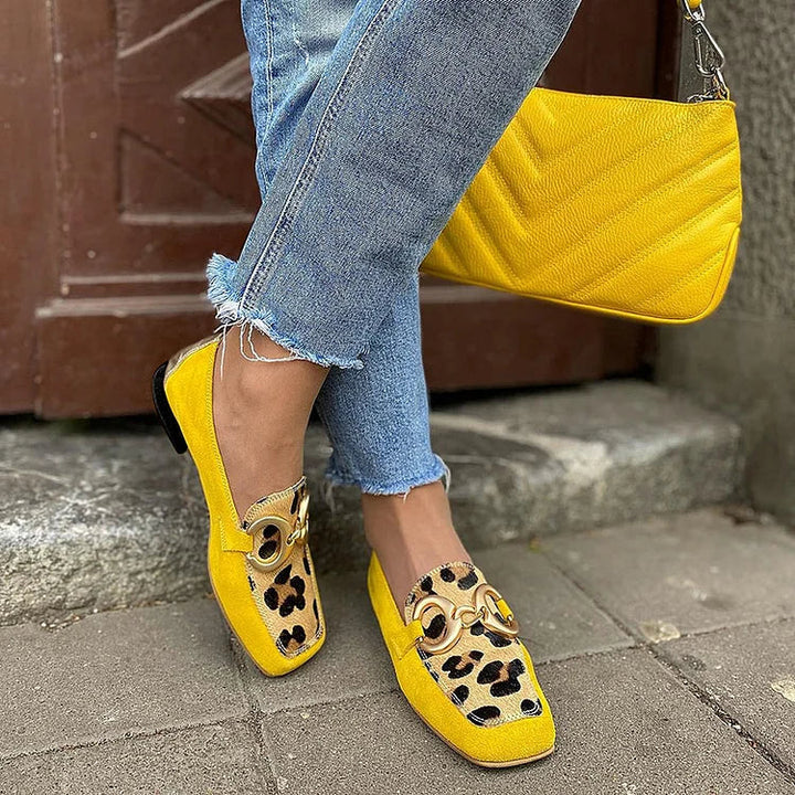 Assunta™ | Animal Print Loafers