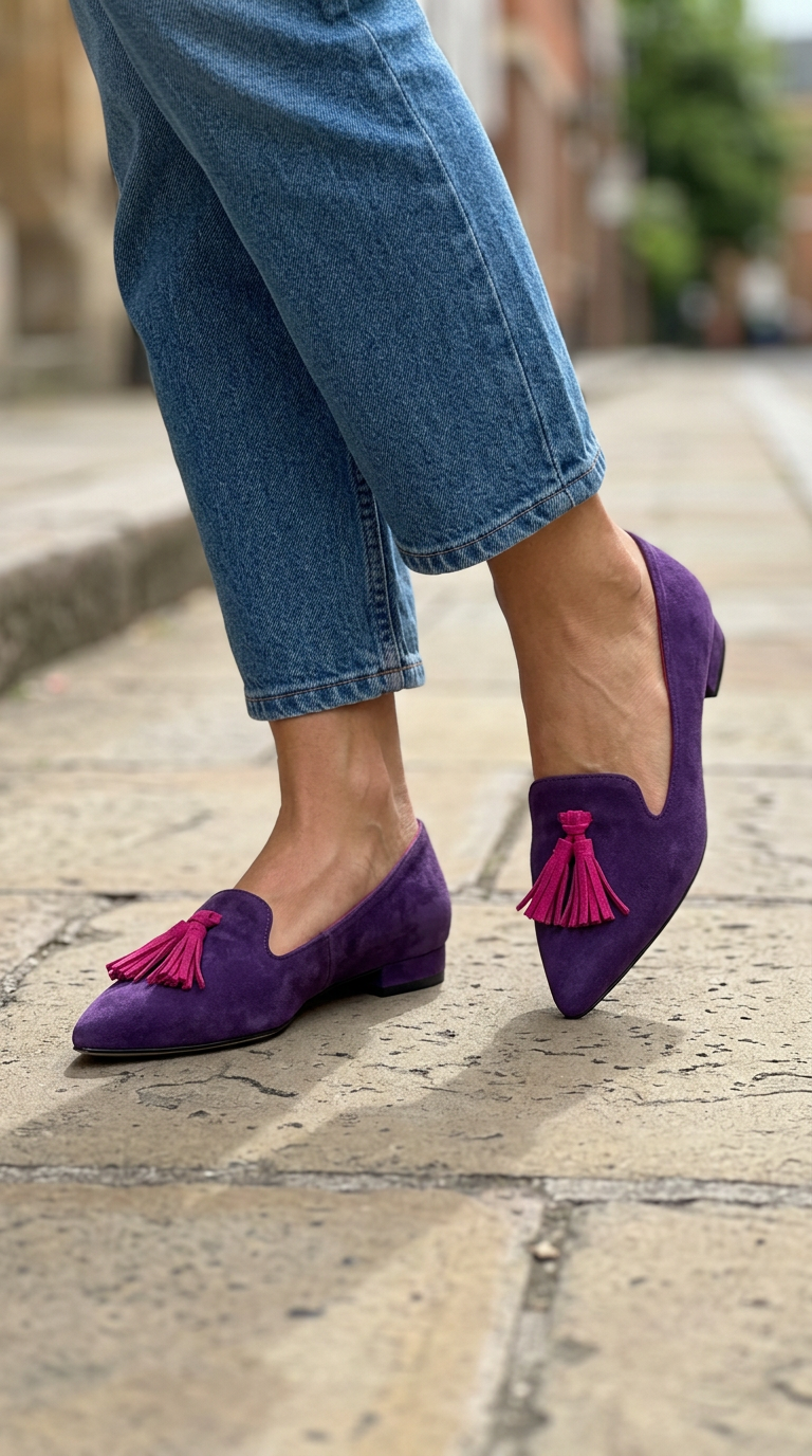 Livia™ | Pointed Toe Slip-On Flats