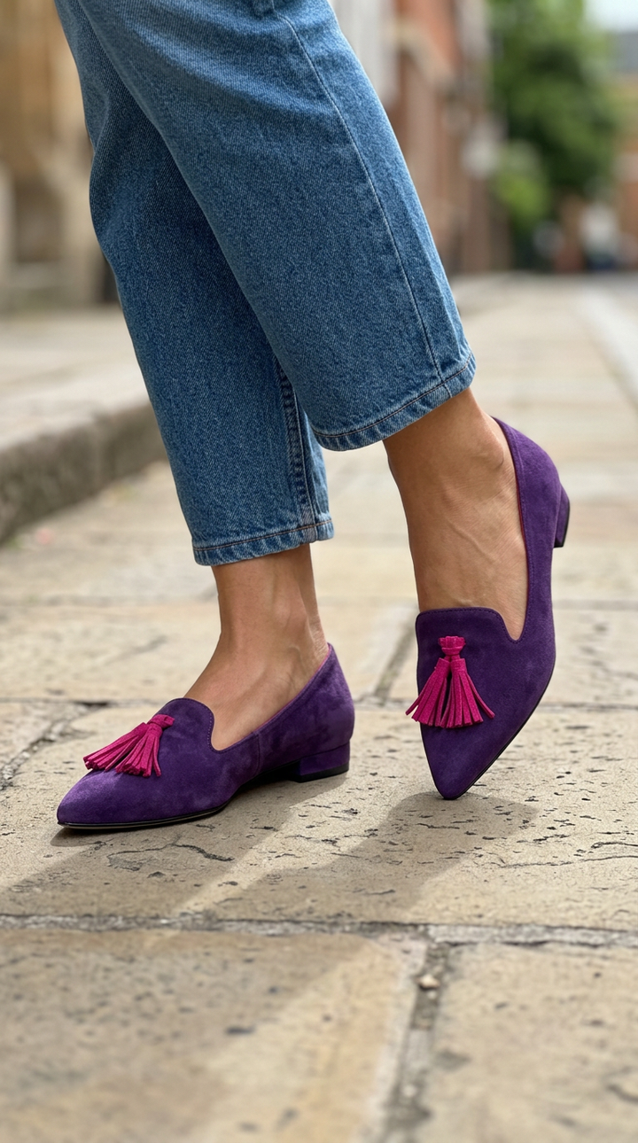 Livia™ | Pointed Toe Slip-On Flats