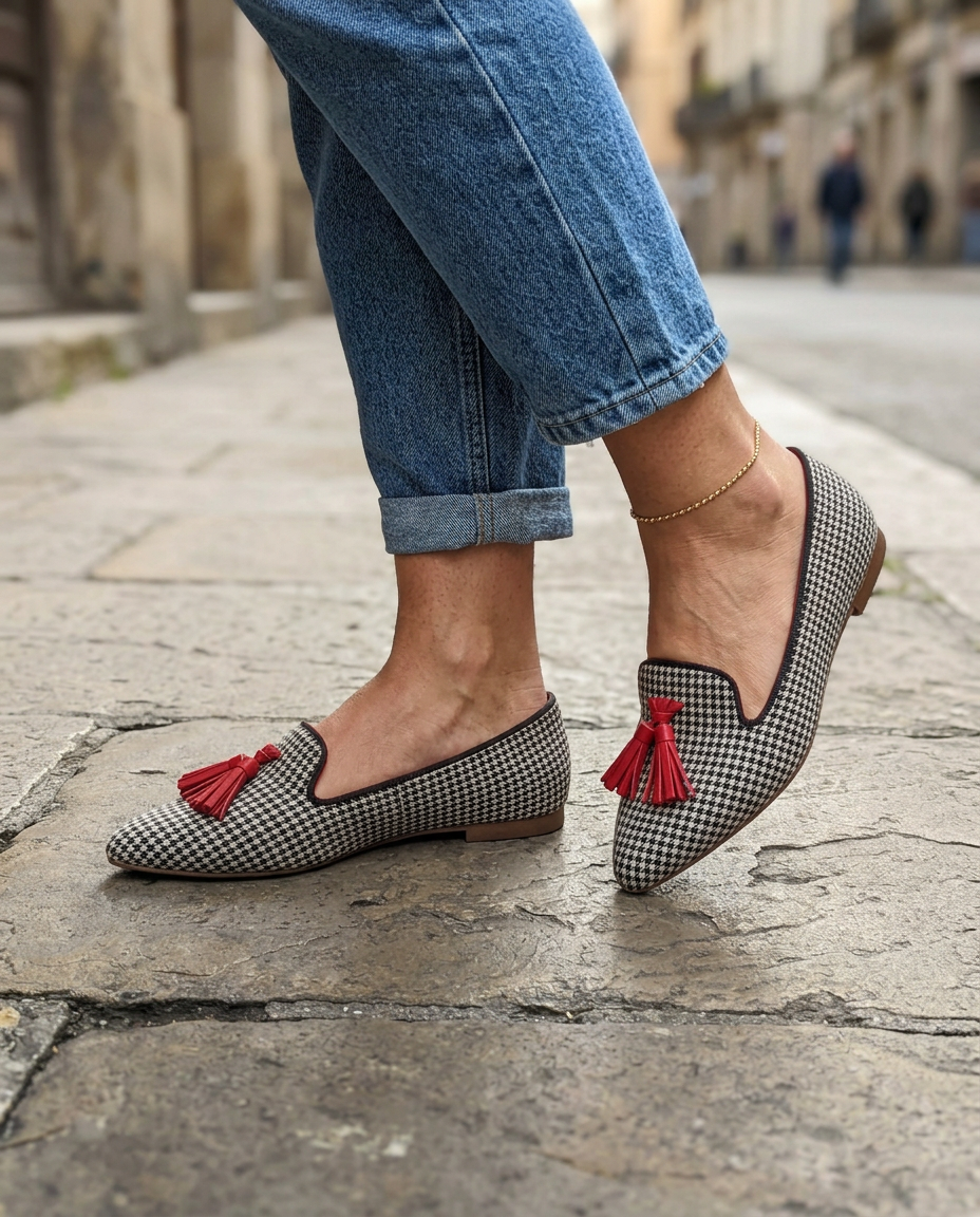 Livia™ | Pointed Toe Slip-On Flats