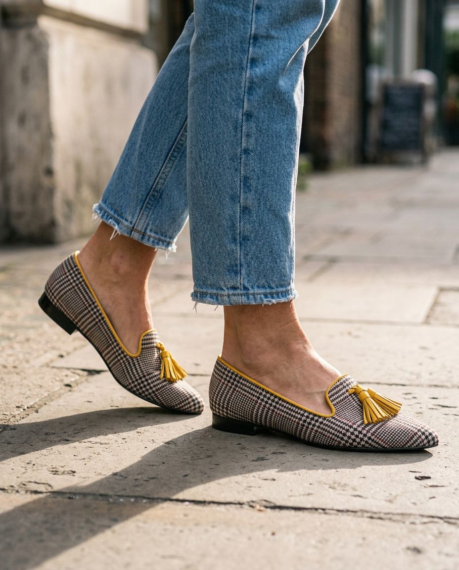 Livia™ | Pointed Toe Slip-On Flats