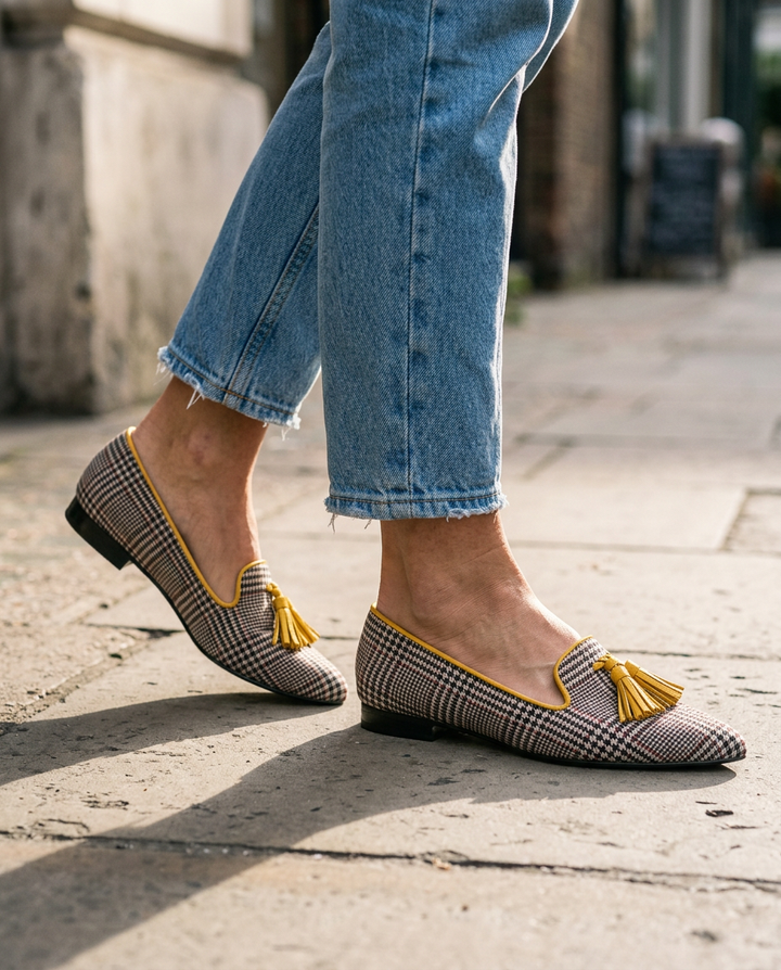 Livia™ | Pointed Toe Slip-On Flats