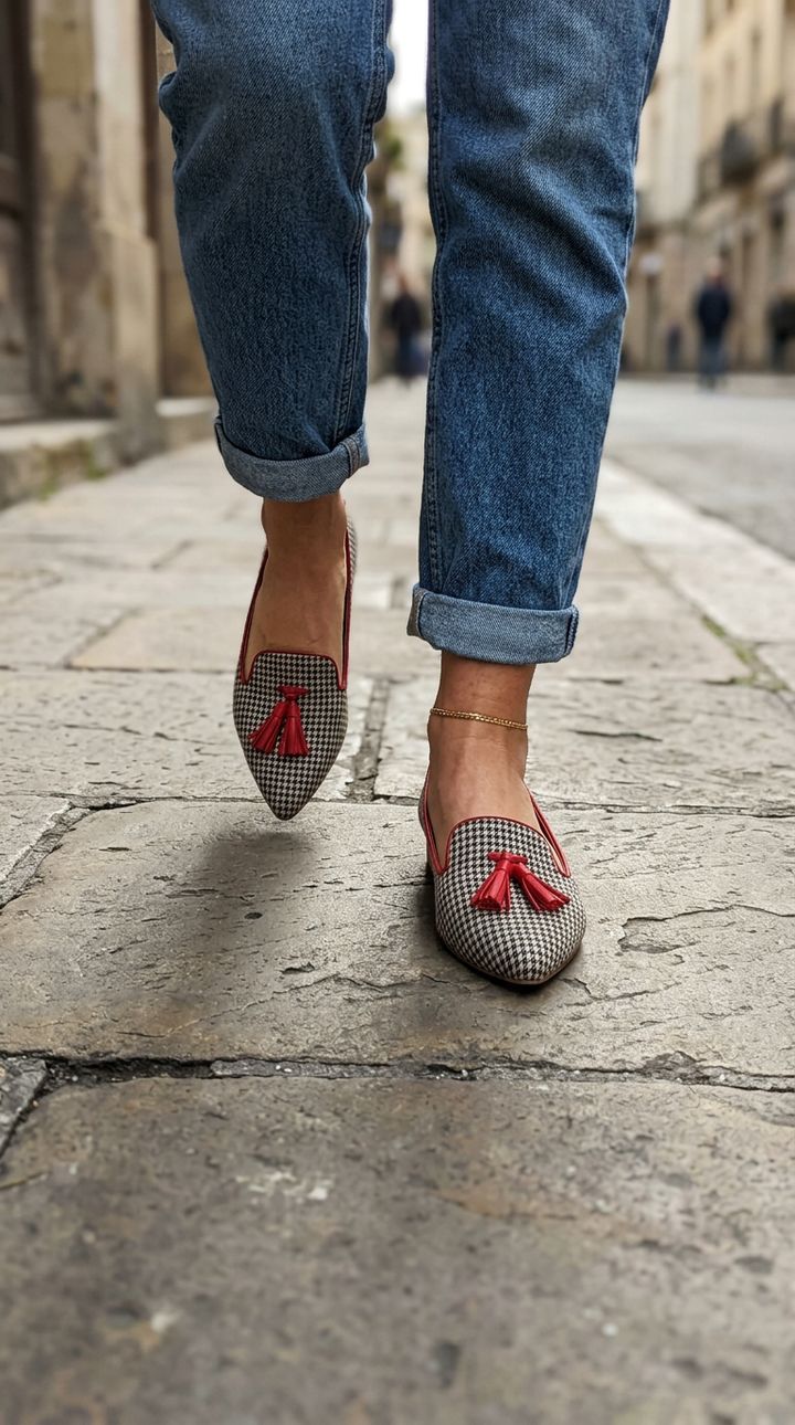 Livia™ | Pointed Toe Slip-On Flats