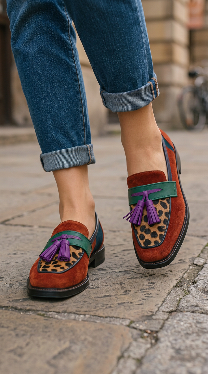 Matilde™ | Suede Loafer with Tassels