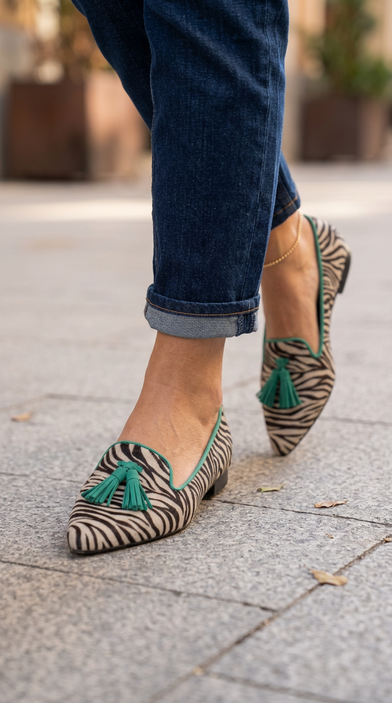 Livia™ | Pointed Toe Slip-On Flats