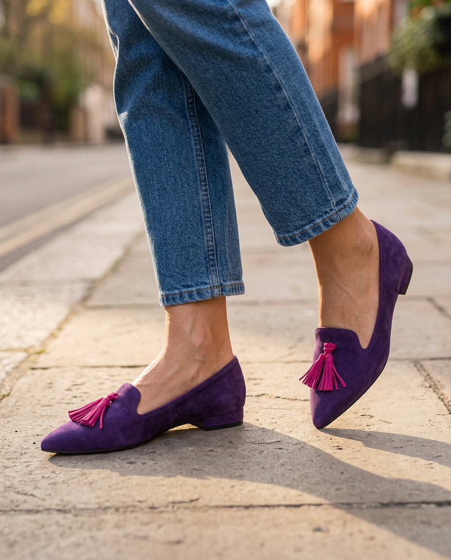 Livia™ | Pointed Toe Slip-On Flats