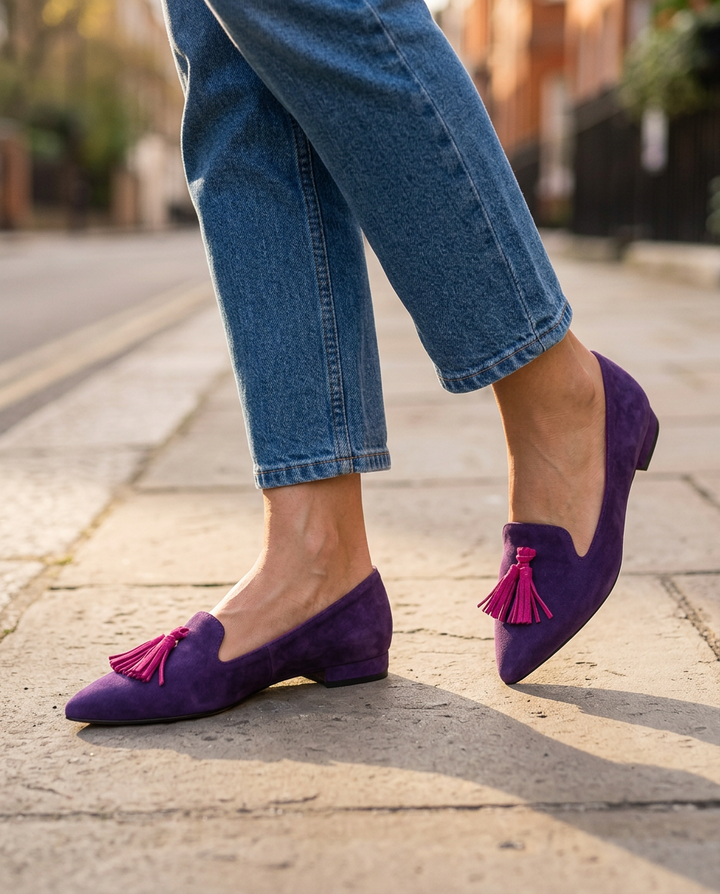 Livia™ | Pointed Toe Slip-On Flats