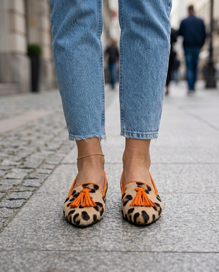 Livia™ | Pointed Toe Slip-On Flats