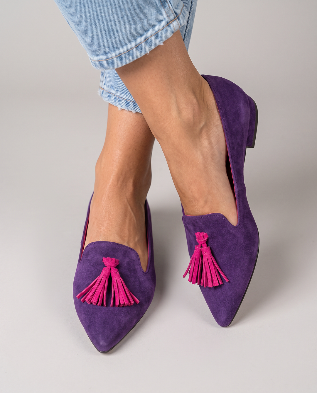 Livia™ | Pointed Toe Slip-On Flats