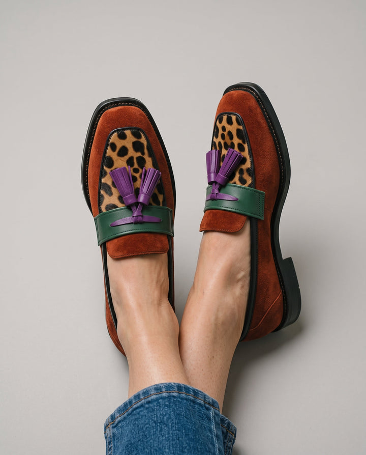 Matilde™ | Suede Loafer with Tassels