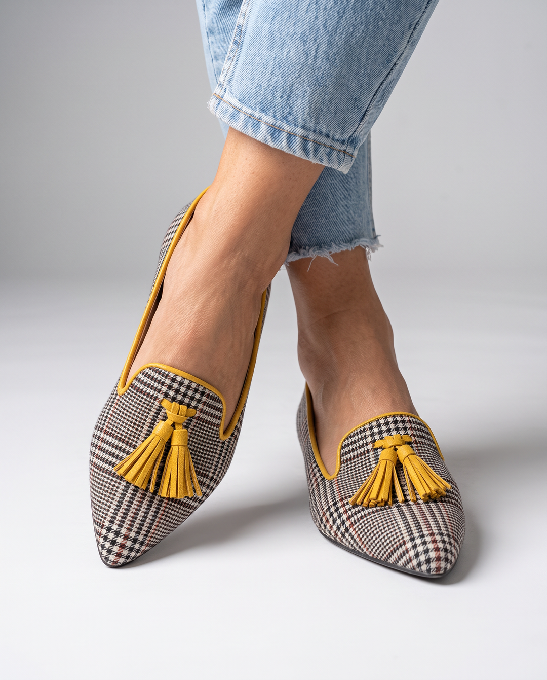 Livia™ | Pointed Toe Slip-On Flats