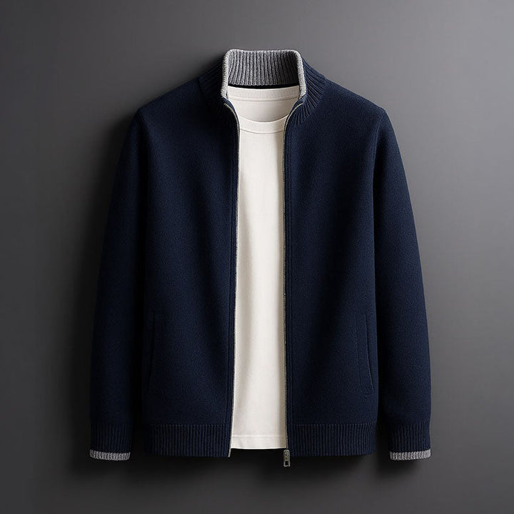 Robbie – Knitted Zip Jacket
